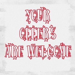 Your Offers are welcomed!